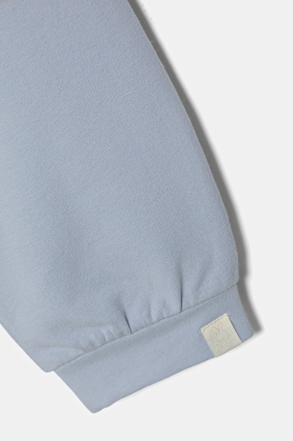 Băieți United Colors of Benetton pantaloni de trening pentru bebeluși 3MDSAF02C.W.seasonal albastru