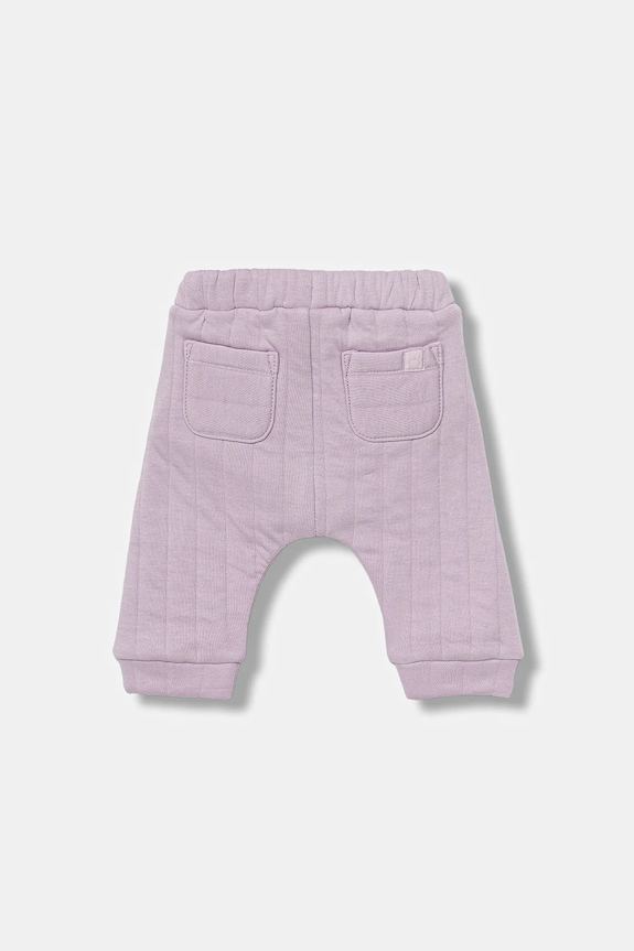 Donji dio trenirke za bebe United Colors of Benetton 3JOEAF02G.W.seasonal ljubičasta AW25