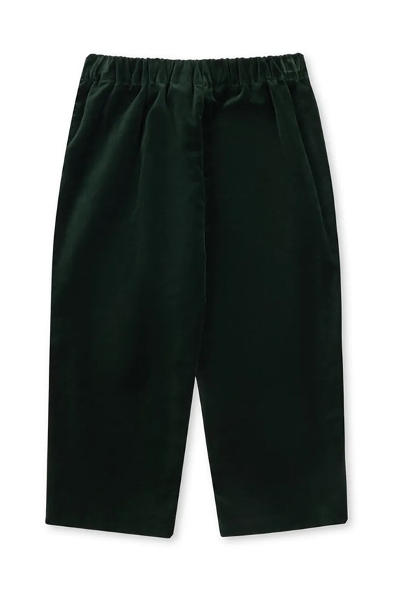 Мальчик Детские велюровые брюки Konges Sløjd ROCKY PANTS KS104413.9BYA зелёный