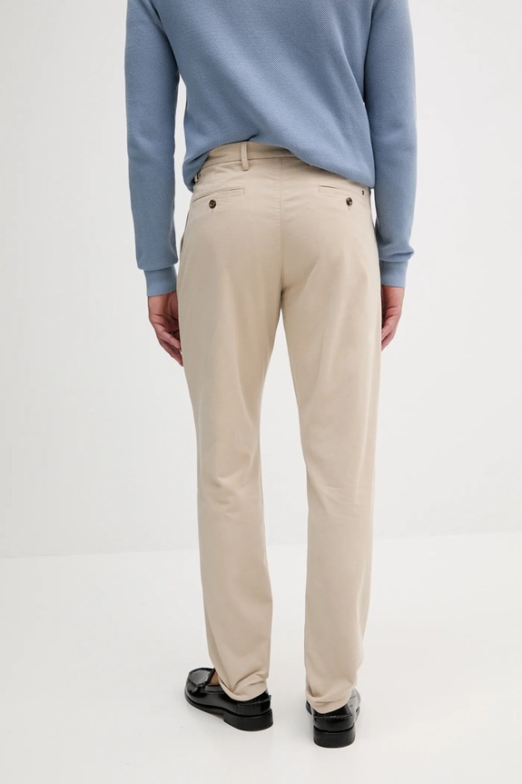 Odzież Tommy Hilfiger spodnie MW0MW40699 beżowy