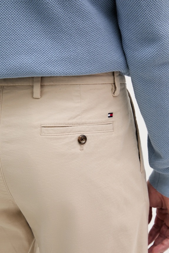 Tommy Hilfiger spodnie beżowy MW0MW40699