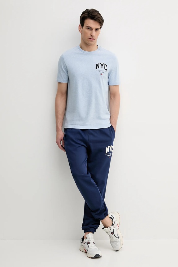 Tepláky Tommy Hilfiger MW0MW39688 tmavomodrá AW25