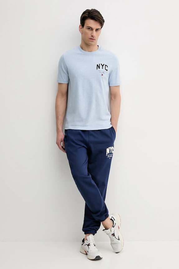 Tepláky Tommy Hilfiger MW0MW39688 tmavomodrá AW25