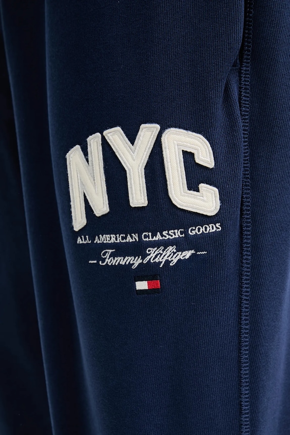 Tepláky Tommy Hilfiger tmavomodrá MW0MW39688