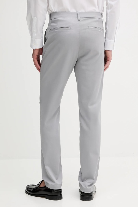 Odzież Calvin Klein spodnie LV040EM633 szary