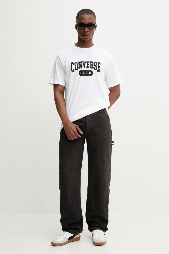 Tommy Jeans spodnie DM0DM21703 czarny AW25