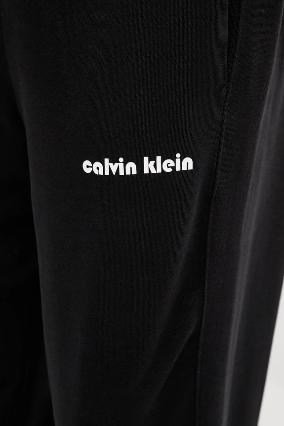 Παντελόνι φόρμας Calvin Klein Jeans μαύρο LV04RC294G