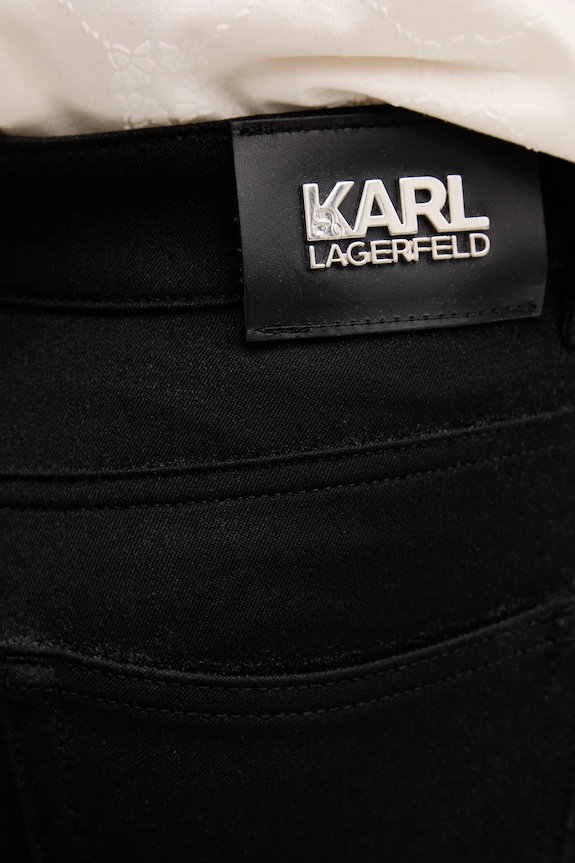 Kalhoty Karl Lagerfeld černá 553815.265840
