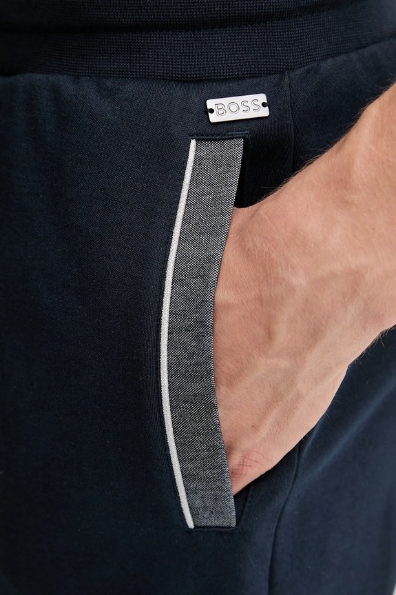 Tepláky BOSS Tracksuit Pants tmavomodrá 50545579