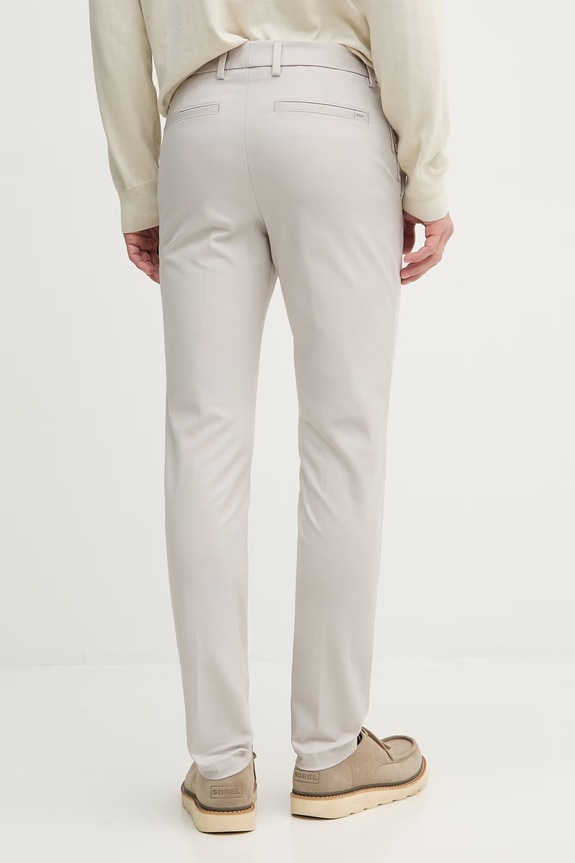 Oblečenie Nohavice BOSS P-Kaiton1-Zip 50543945 sivá