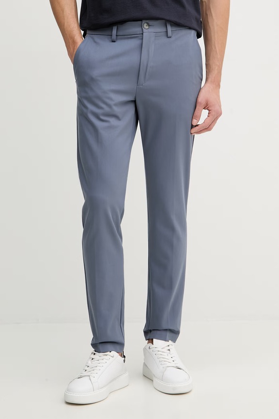 BOSS pantaloni P-Kaiton1-Zip albastru 50543945