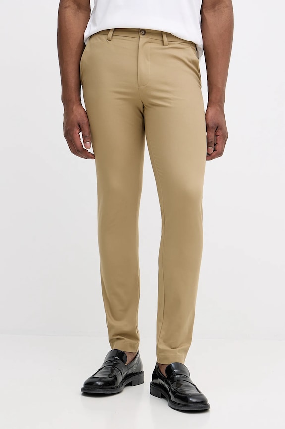 Hlače BOSS P-Kaiton1-Zip zelena 50543945