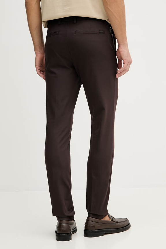 Oblečenie Nohavice BOSS P-Kaiton1-Zip 50543945 hnedá