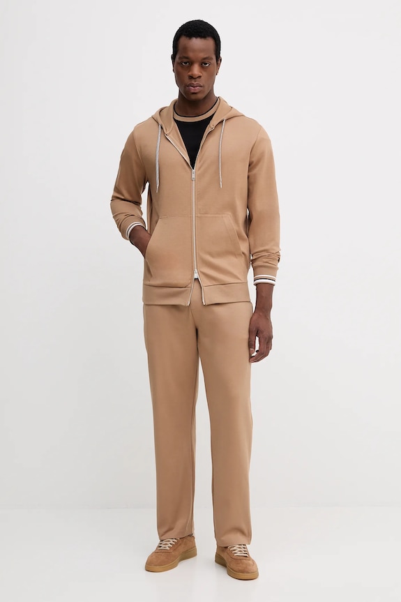 BOSS spodnie dresowe C-Locsin 109 50543426 zielony AW25