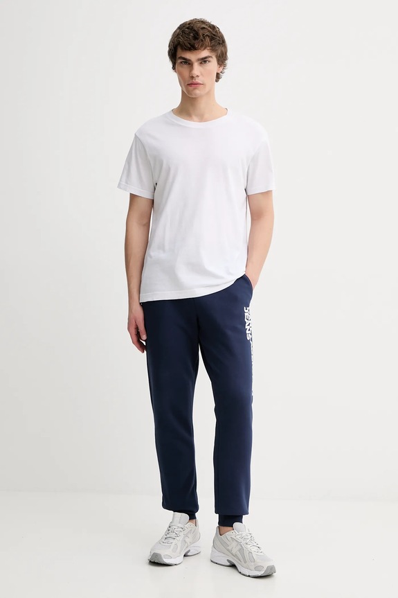 Karl Lagerfeld Jeans spodnie dresowe A1M10001 granatowy AA00