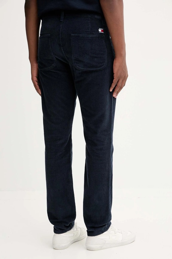 Oblečenie Menčestrové nohavice Tommy Jeans DM0DM22242 tmavomodrá
