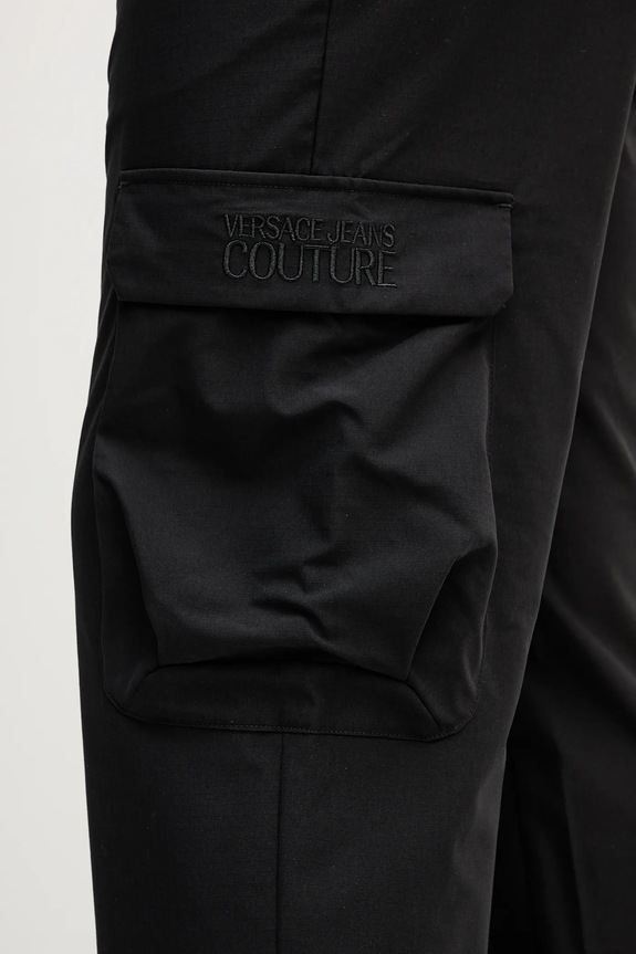 Штани Versace Jeans Couture чорний 79GAAD03.CQ10D