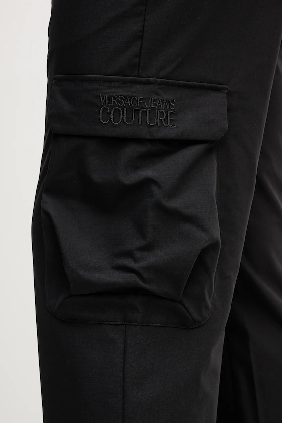 Штани Versace Jeans Couture чорний 79GAAD03.CQ10D