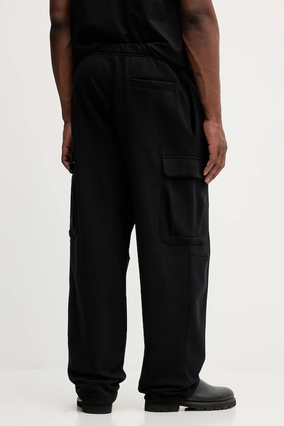 Одяг Бавовняні спортивні штани Versace Jeans Couture 79GAAT08.CF01T чорний
