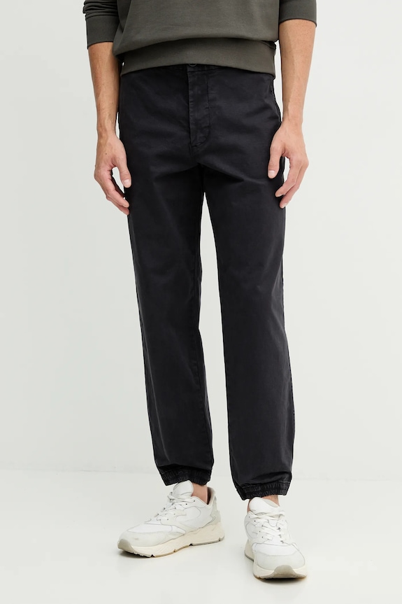 Armani Exchange pantaloni panza bleumarin XM001209.AF16680