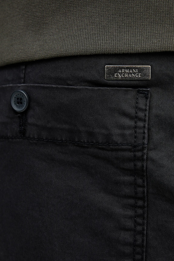 Armani Exchange pantaloni bleumarin XM001209.AF16680