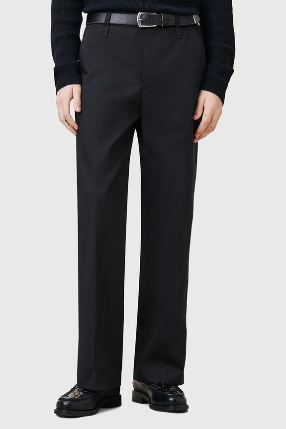 Παντελόνι AllSaints TANNER M026TC μαύρο AW25