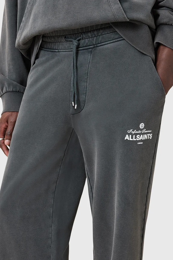 Дрехи Памучен спортен панталон AllSaints SOLEIL M041TC сив