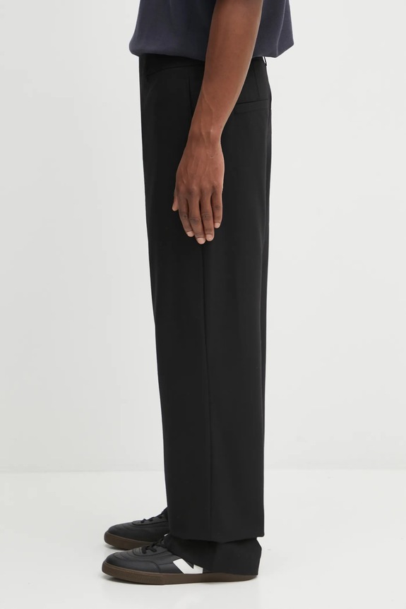 Брюки с добавлением шерсти Represent Wool Pant MLM100357 чёрный AW25