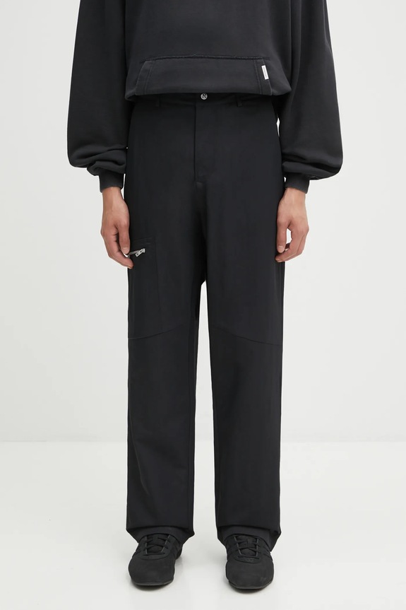 Брюки Represent Nylon Workwear ткань чёрный MLM100355
