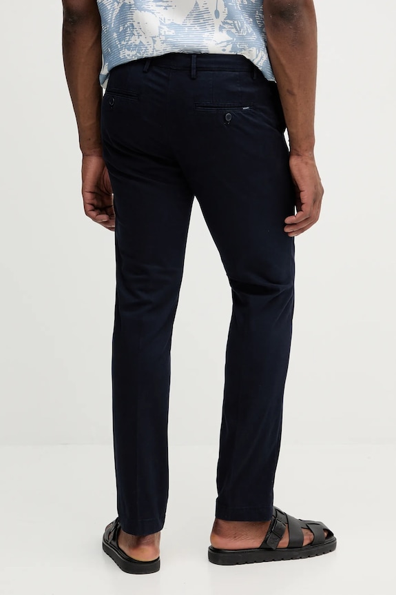 Îmbrăcăminte Hackett London pantaloni HM2100007R bleumarin
