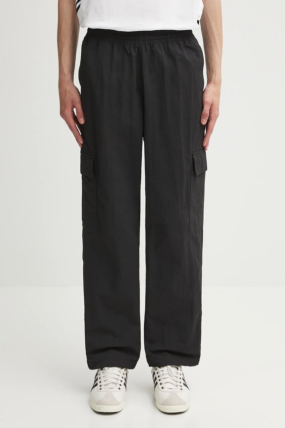 adidas Originals trousers 3-Stripes fabric black JY1390