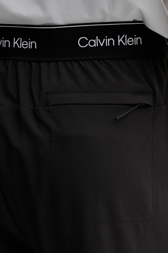 Donji dio trenirke Calvin Klein Performance crna LVGMF5P701