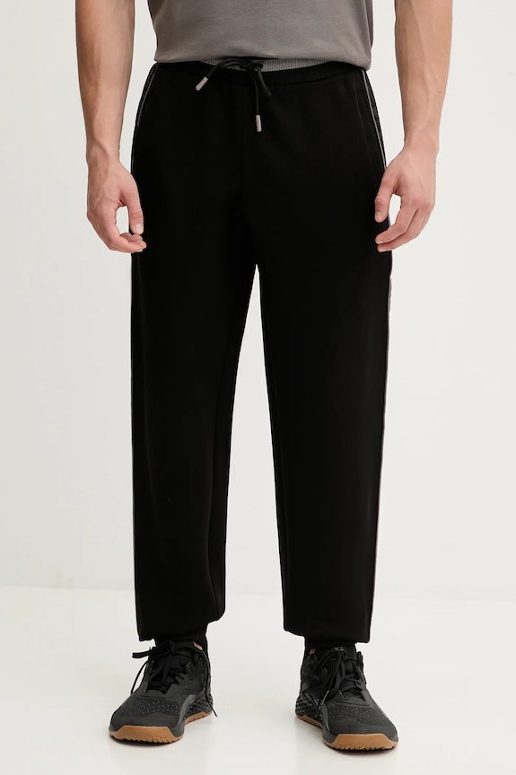 Tepláky Guess FINLO pletenina černá Z5BB18.KB3P2