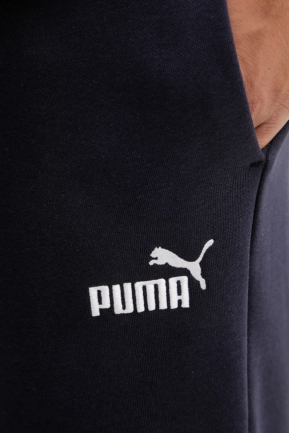 Tepláky Puma Essential Sweatpants tmavomodrá 682606