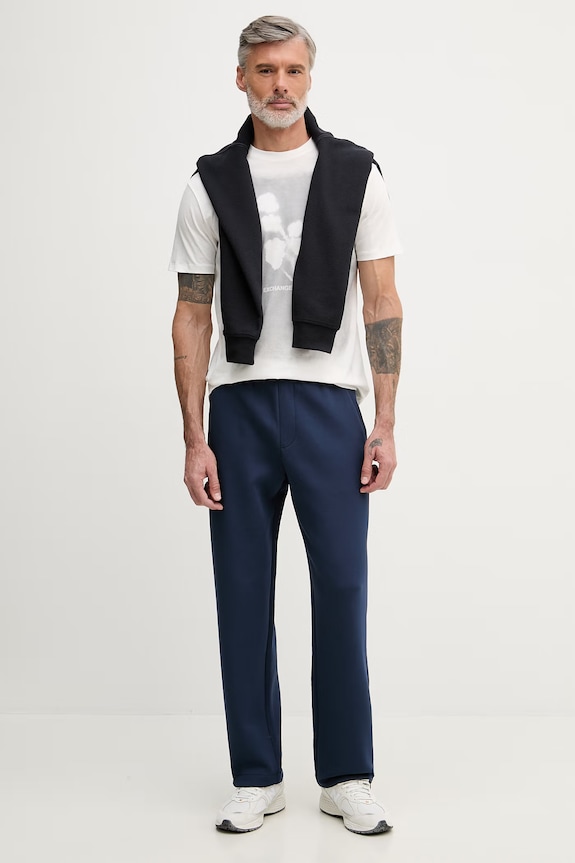 Armani Exchange спортивные штаны для мужчин с хлопком XM001890.AF10818 тёмно-синий SS26