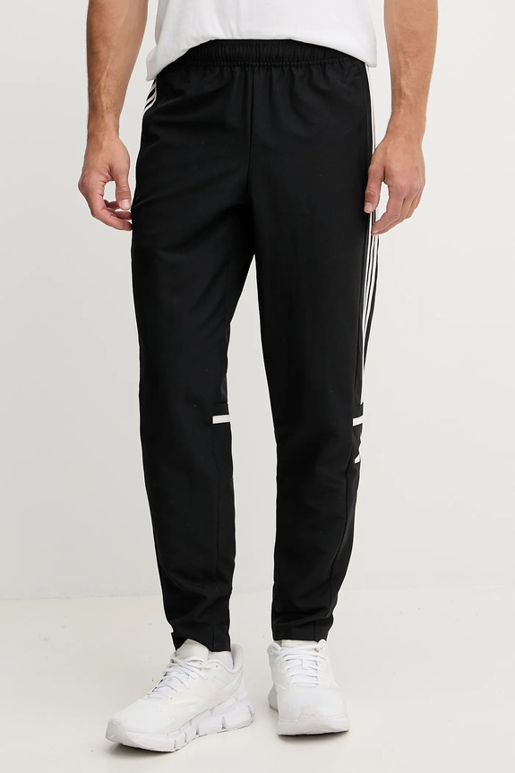 adidas Performance melegítőnadrág SQUADRA mintás fekete JD9273