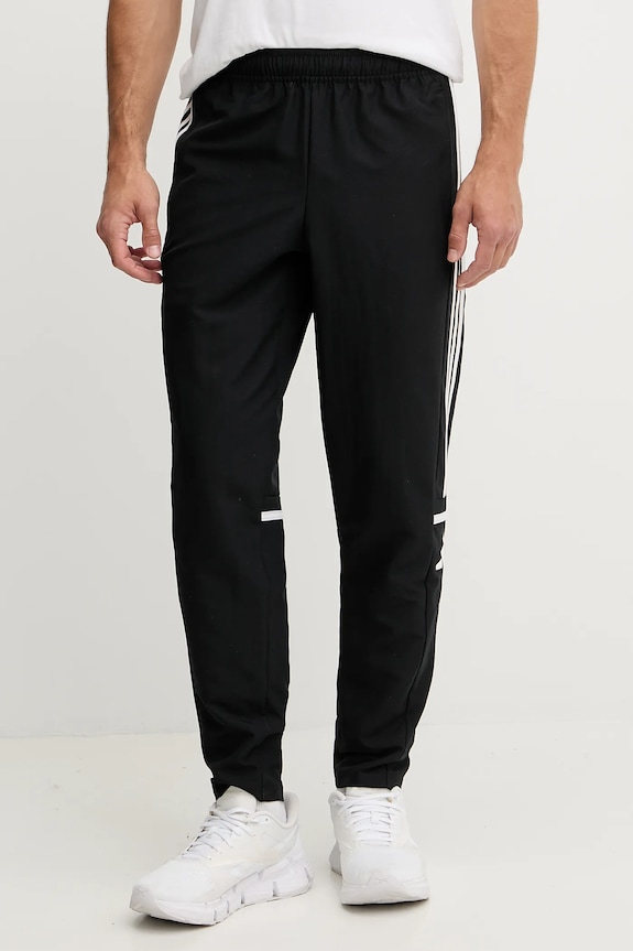 adidas Performance melegítőnadrág SQUADRA mintás fekete JD9273