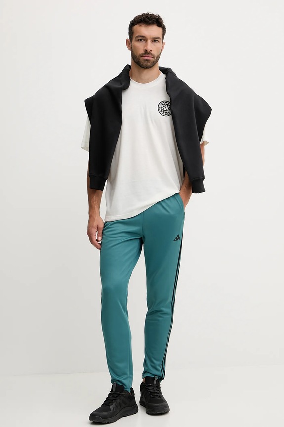adidas Performance pantaloni de antrenament Train Essentials JW7499 verde AW25