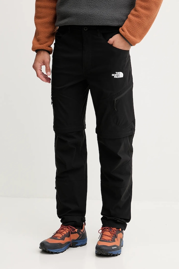 Панталон за спортове на открито The North Face Exploration текстил черен NF0A8EC3JK31