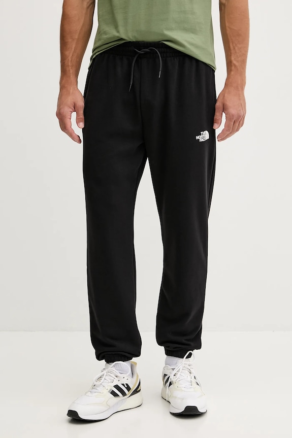 Tepláky The North Face Simple Dome potlač čierna NF0A8C41JK31