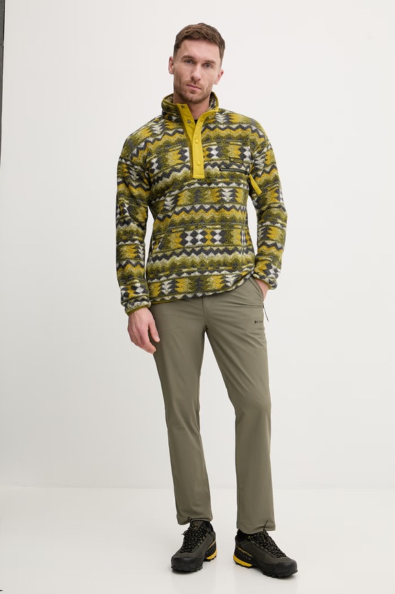 Columbia pantaloni da esterno Essential Hike 2136921 verde SS26