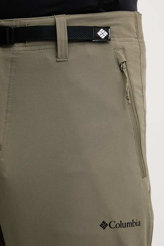 Columbia pantaloni da esterno Essential Hike verde 2136921
