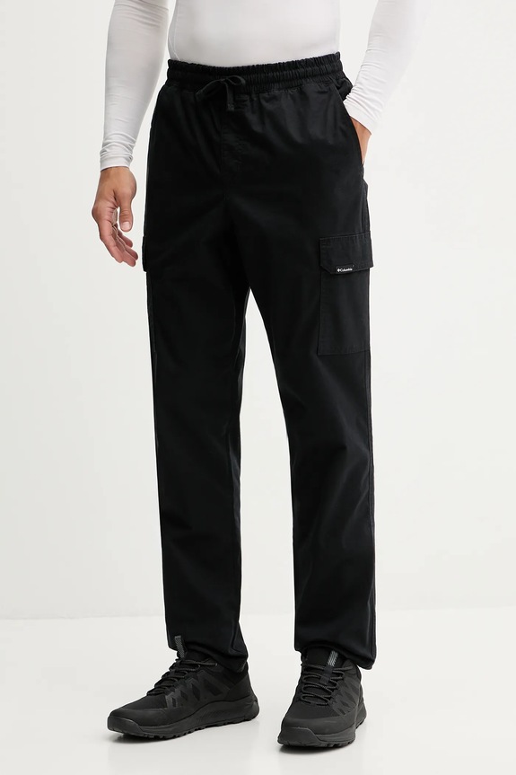 Columbia pantaloni da esterno Rapid Rivers tessuto nero 2142401