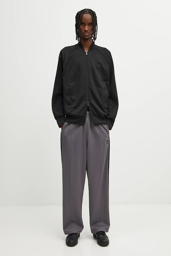 Tepláky adidas Originals Baggy Tp šedá JY1421