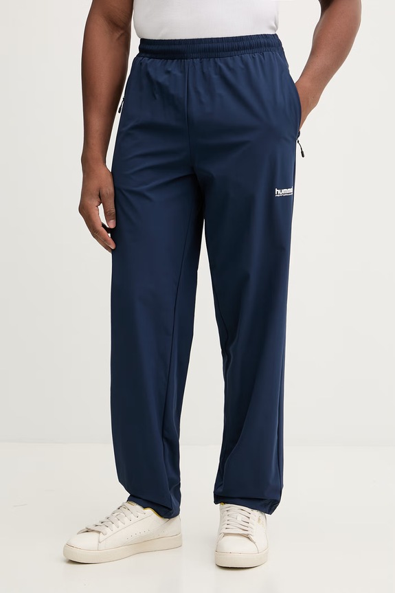 Hummel pantaloni de trening panza bleumarin 229897
