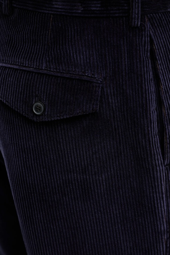 Paul Smith spodnie sztruksowe M1R.410Z.T02792 granatowy