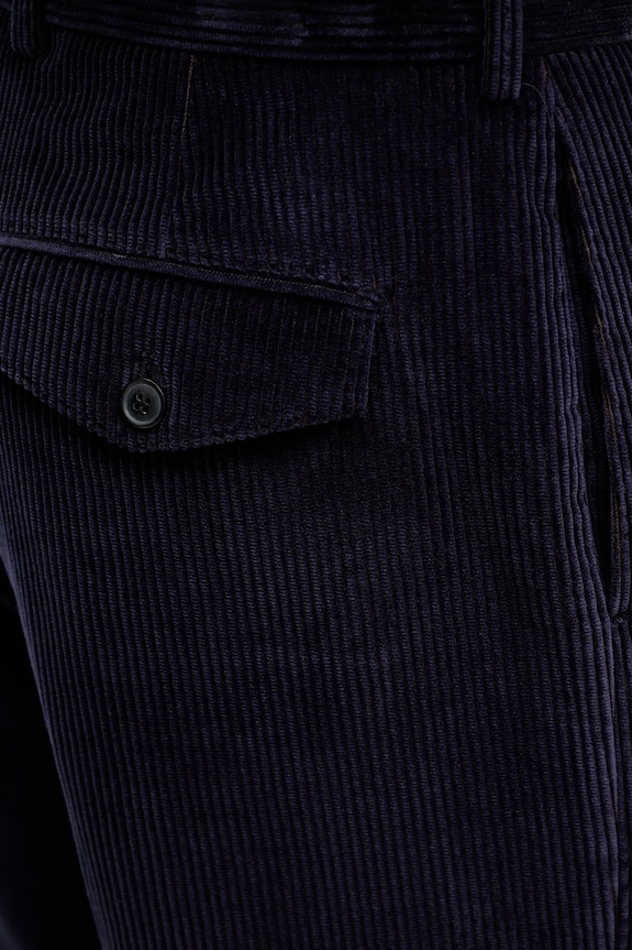 Paul Smith spodnie sztruksowe M1R.410Z.T02792 granatowy