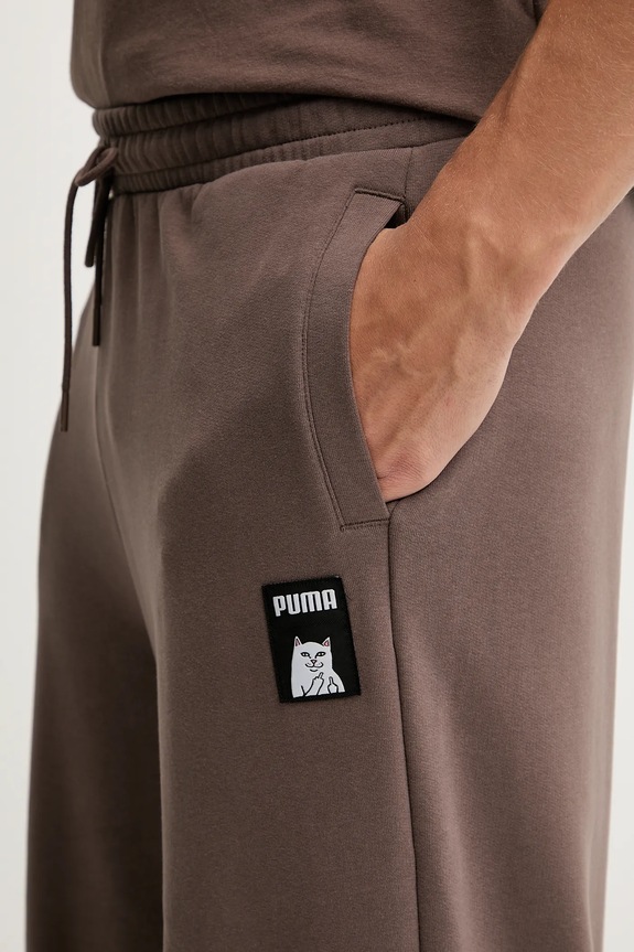 Donji dio trenirke Puma x RIPNDIP smeđa 632416