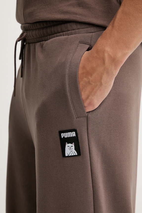 Donji dio trenirke Puma x RIPNDIP smeđa 632416