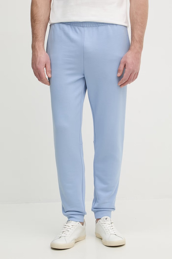 Lacoste spodnie dresowe męskie bawełniane bawełna niebieski XH9833